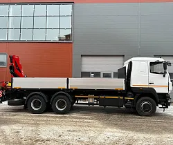 Бортовой грузовик МАЗ 6312С9 с КМУ FASSI